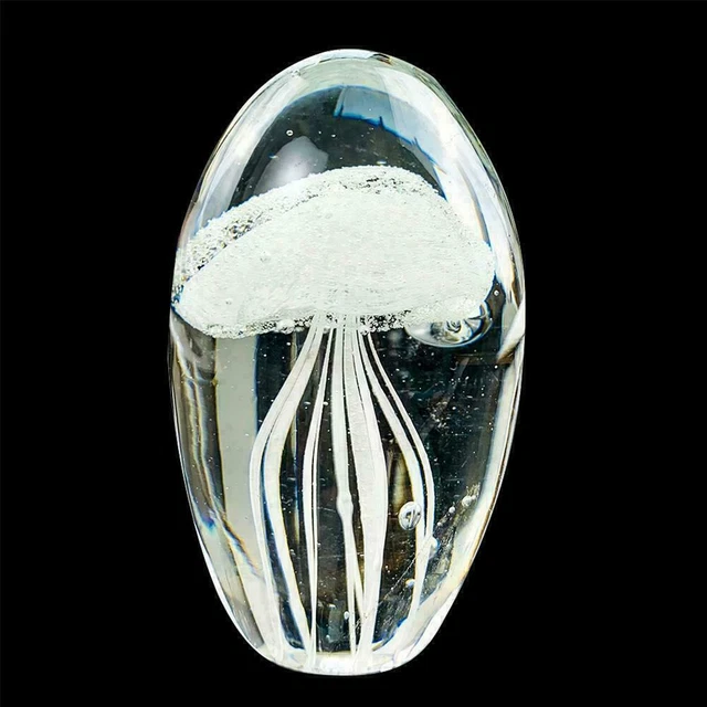 Resin Jellyfish Crystal Glass Jellyfish Paperweight Jellyfish Creatures 2