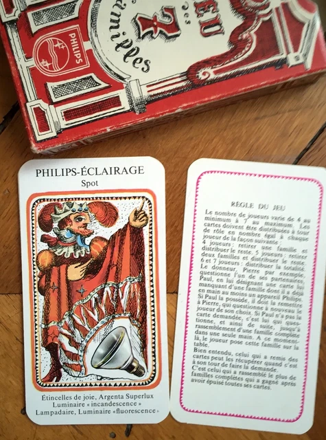 Jeu De Cartes Ancien - Familles Espace Conquête, 6 Familles, Marque Miro - Occasion