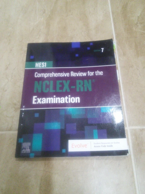 HESI - COMPREHENSIVE Review For The NCLEX-RN Examination (Edition 7) £ ...