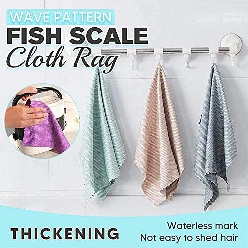 LELEBEAR 10 Pack Nanoscale Cleaning Cloth, Streak-Free Miracle Cleaning... 2