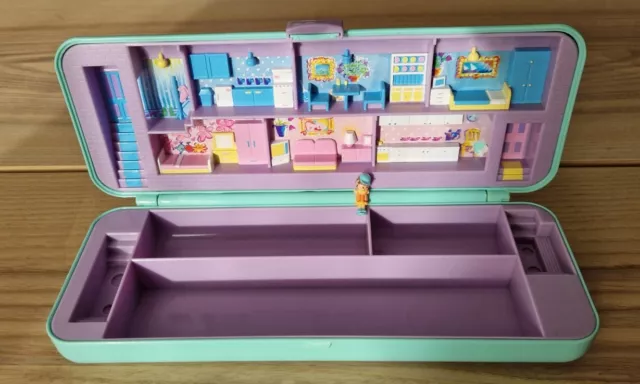 polly pocket pencil case plumier magique bluebird 1990