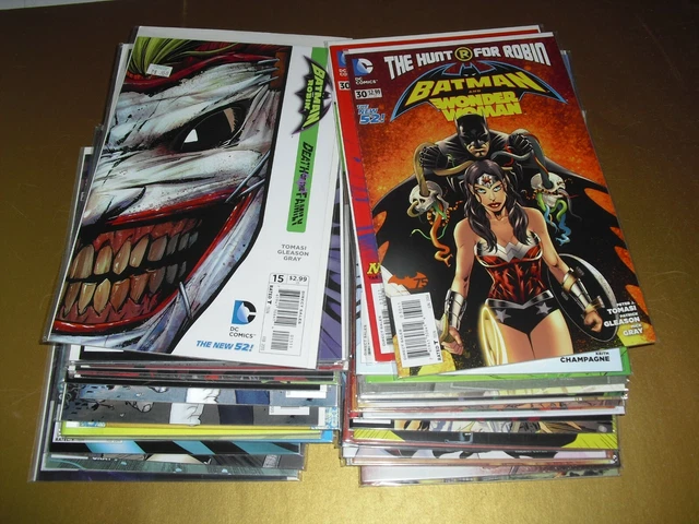Lot of 45 Batman and Robin New 52 run 15-40 + Annual 1-3 & tons variants VF/NM!