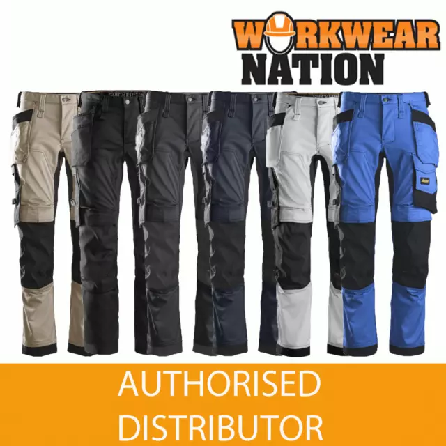 Snickers 6241 AllroundWork, Stretch Work Knee Pad Trousers Holster Pockets
