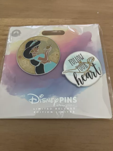 PRINCESS JASMINE TWO Pin Set limited release 2023 Disney Parks Pin $24. ...