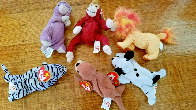 2000 MCDONALDS HAPPY meal toys TY Beanie Babies Pre Loved