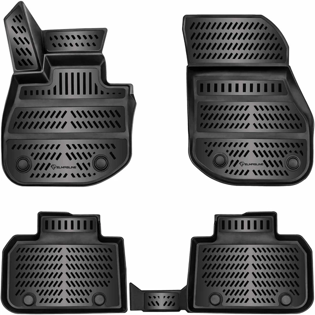 ELMASLINE Gummimatten & Kofferraumwanne für BMW iX ab 2021 | Fußmatte, 79,95