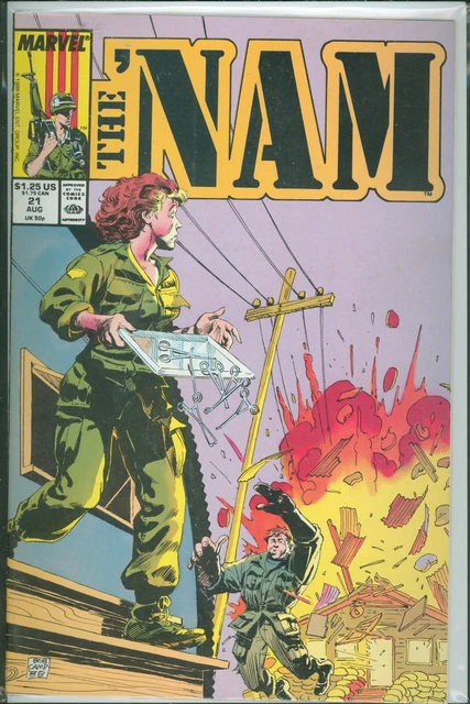 The Nam #21 Marvel Comics Direct 1988
