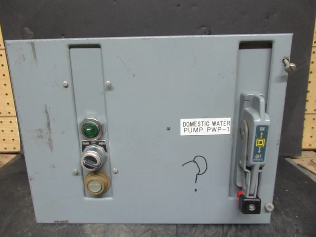 Square D Mcc Motor Control Starter 12" W/ 8536Sdo1 Starter Nema 2 600 Vac 25 Hp