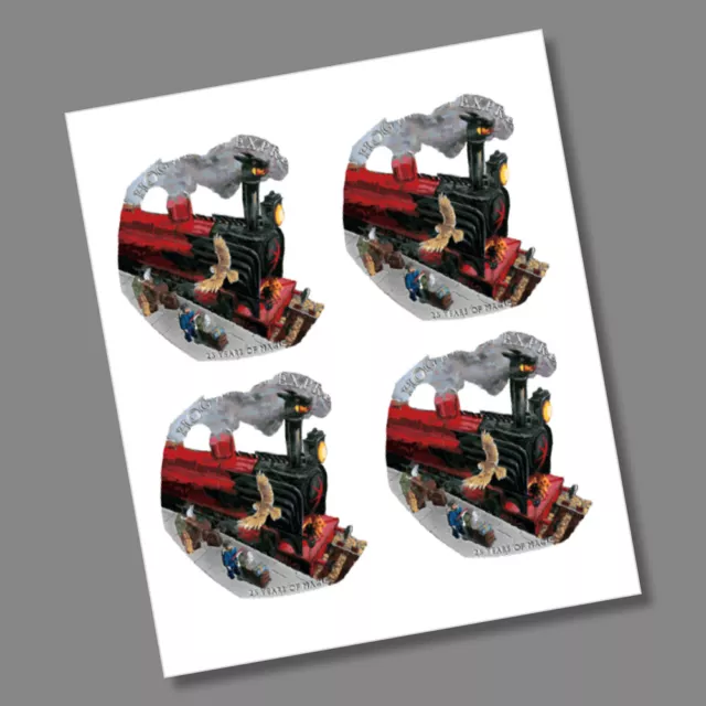 Harry Potter Hogwarts Express 2022 50p Coin Decal Stickers