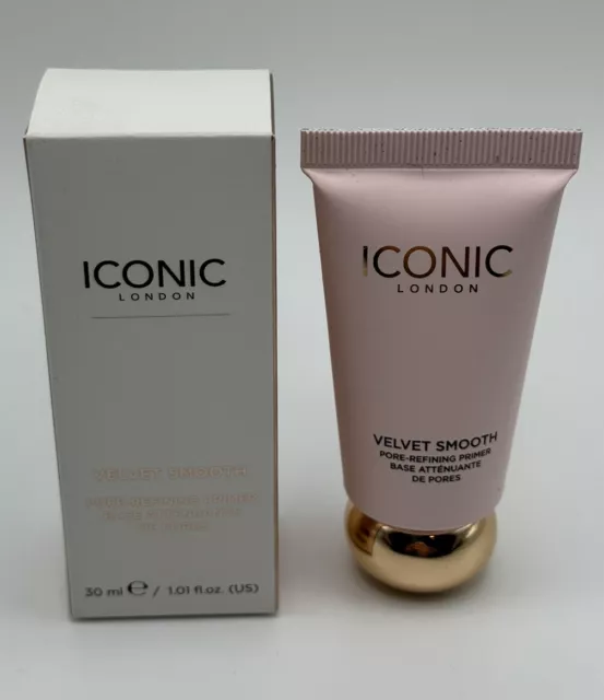 Iconic London VELVET SMOOTH Pore-Refining Primer ~ 30mL / 1.01 Fl Oz