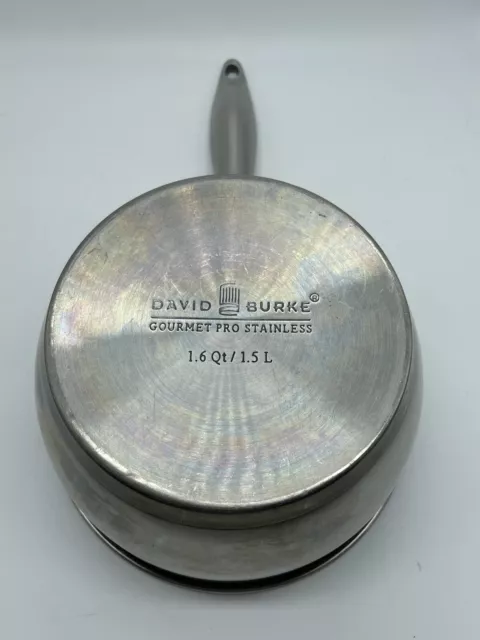 David Burke Gourmet Pro 2.4 Qt. Sauce Pan