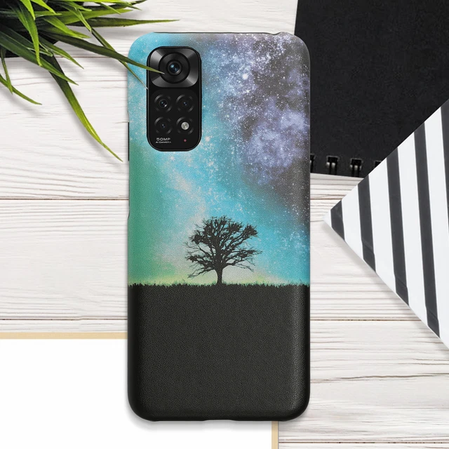 Coque rigide pour téléphone Xiaomi Redmi Note 11 Note 11S en similicuir kwmobile 2