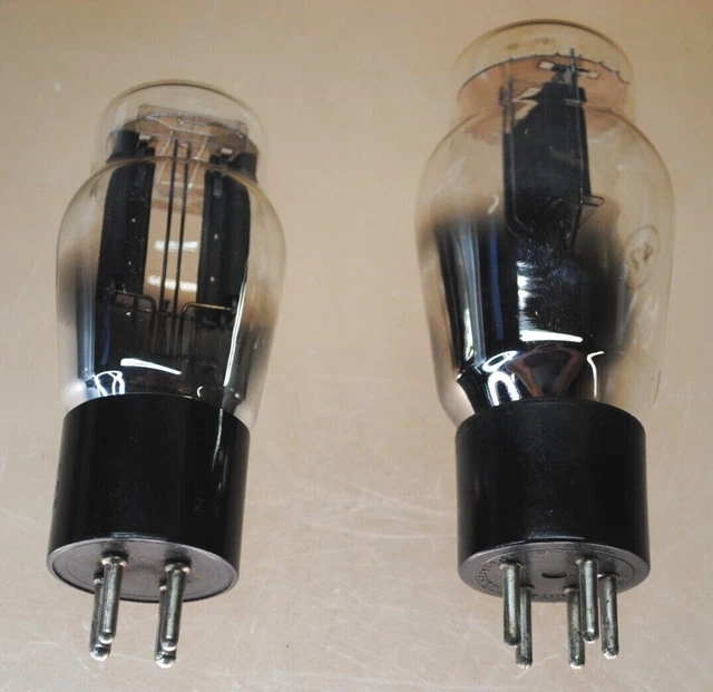 VINTAGE VACUUM TUBES Type 47 & Cunningham Type 80 85.00 PicClick