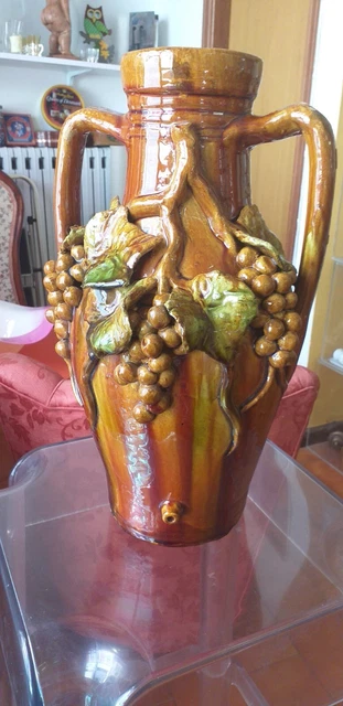 Brocca in terracotta invetriata Romagnola Periodo 900