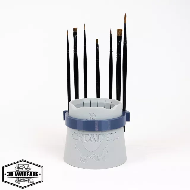 Citadel Water Pot Paint Brush Holder - For all Citadel size paint brushes