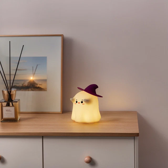 KIDS NIGHT LIGHT USB Rechargeable Dimmable Touch Sensor Lamp Squishy