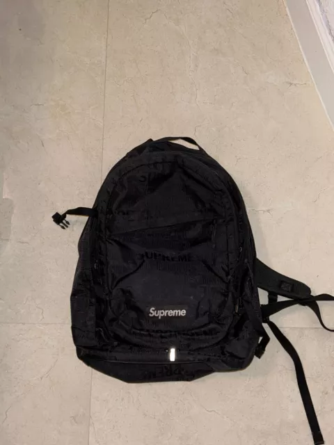 Supreme Backpack (SS19) BlackSupreme Backpack (SS19) Black - OFour