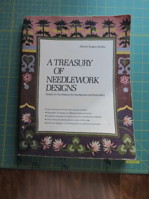 A Treasury of Needlework Designs, diseño 350 para bordado y aguja