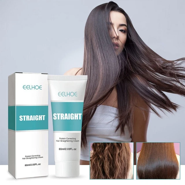 Cheveux Lissage Crème Correction des cheveux à friser Soins capillaires