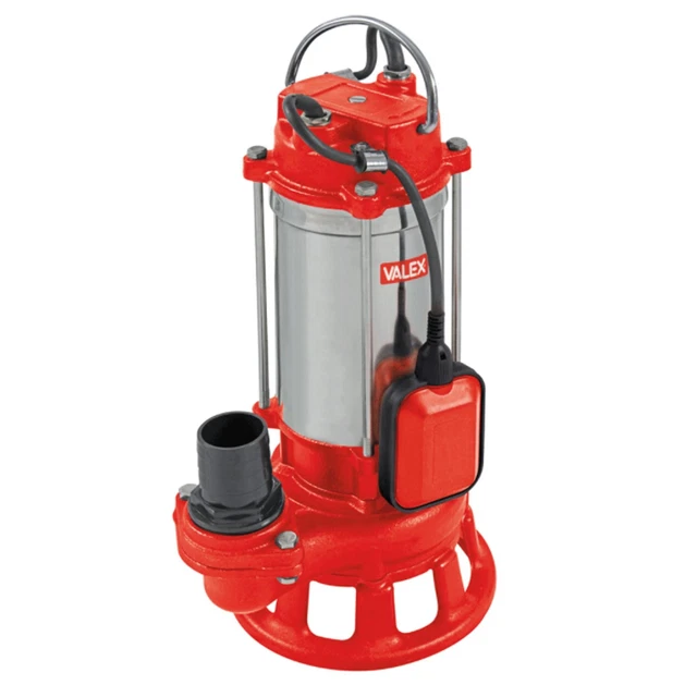 Valex Elettropompa Sommergibile 1350W Esp1350Nt Acque Nere Pompa Sommersa Con Tr