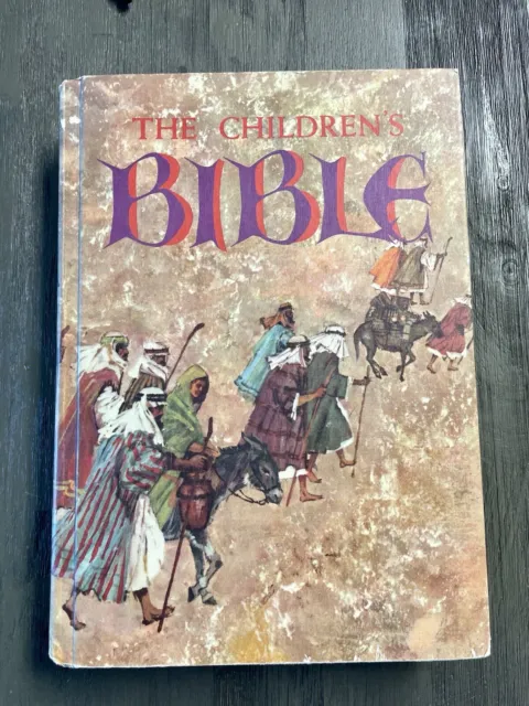 The Children's Bible Golden Press Illustrated Old & New Testaments Hardcover