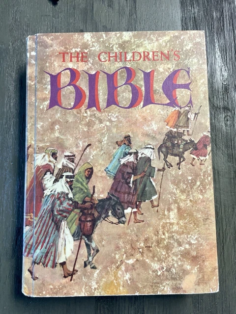 The Children's Bible Golden Press Illustrated Old & New Testaments Hardcover