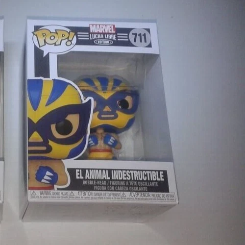 Funko Pop Marvel Lucha Libre 711 EL Animale Indistruttibile Bobble head 711...