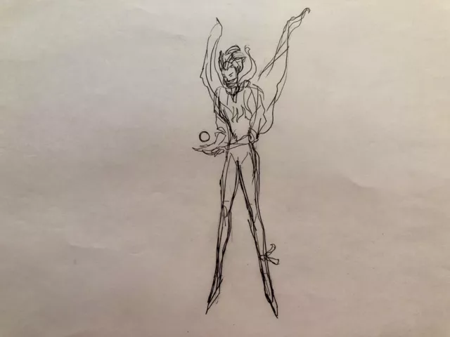 Peter Chung (Creator of AeonFlux)’s MTV The Loaded Original production sketch