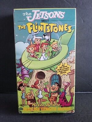 The Jetsons Meet the Flintstones 1987 VHS Hanna Barbera
