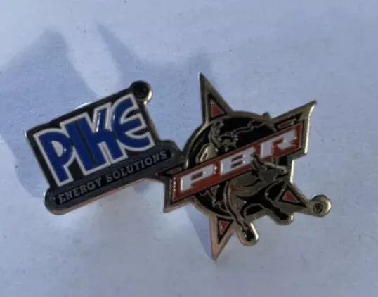 Pike Energy Solutions PBR Professional Bull Riders Promo Pin W/2 Pinbacks #43871