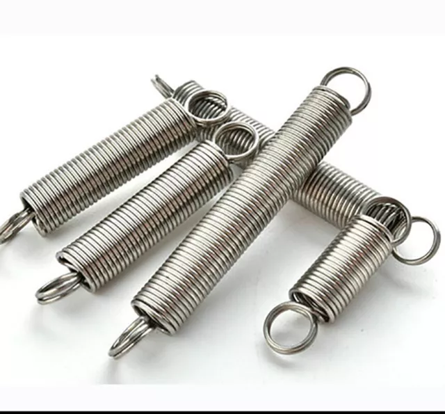 Manganese Steel 5-8 Dia. Extension Spring Extension Spring Double Coil Spring