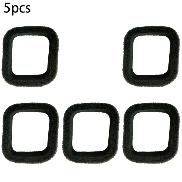 5 Pcs,Air Filter Sponge Fits For Various Strimmers 50mm X 43mm Replacement