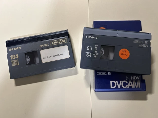 Mini Dv Tape Dvd Player Hdmi Sony PDV-184N DVCAM 184min Digital - Main Image