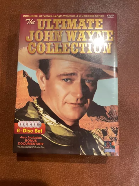 The Ultimate John Wayne Collection - 6 Disc Set - Brand New 