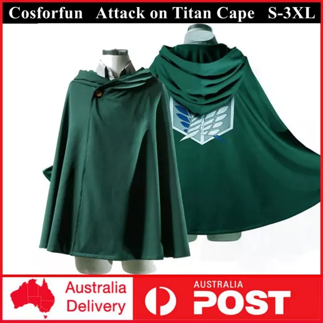 Attack on Titan Costume Cape Shingeki no Kyojin Scouting Legion Cosplay Cloak