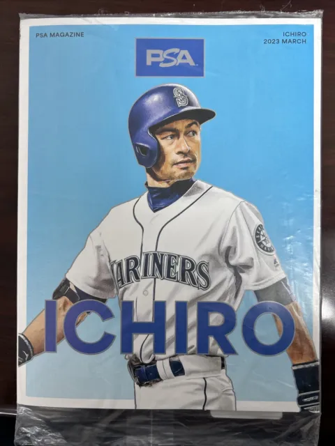 New sealed March 2023 PSA Magazine Price Guide Ichiro Suzuki on cover