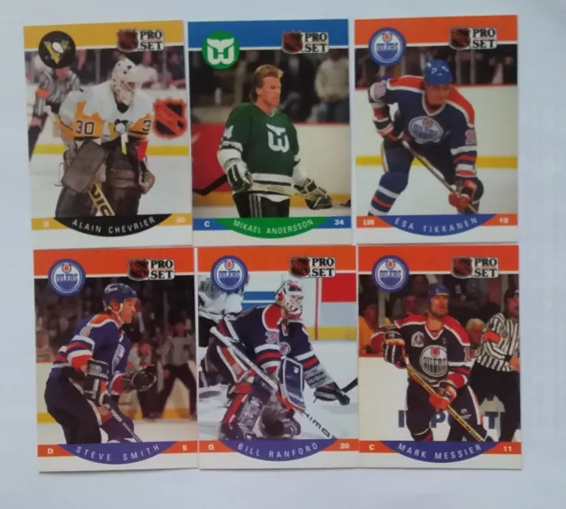 1990-91 PRO SET HOCKEY 1-200**YOU PICK**Buy 2, Get 2 Free(Read The Description)