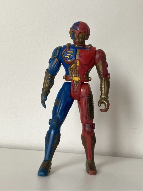Figurine Yoroiden Samurai Troopers – Nazha / Cyanor – Takara 1988 – Japon