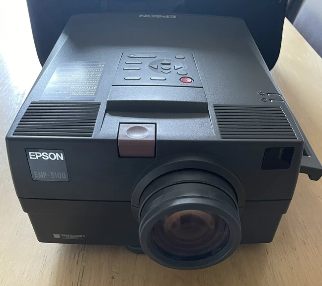 Epson LCD Projector Model EMP-5100. Fully Working With Cables & Carry Case