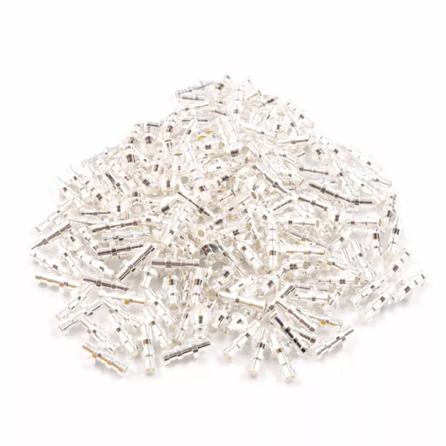 100PCS TURRET LUG TERMINAL Silver Plated Brass Turret Board Tag Strip Pin DIY