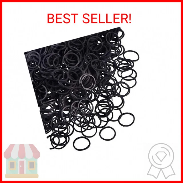 1000 Mini Rubber Bands Soft Elastic Bands for Kid Hair Braids Hair