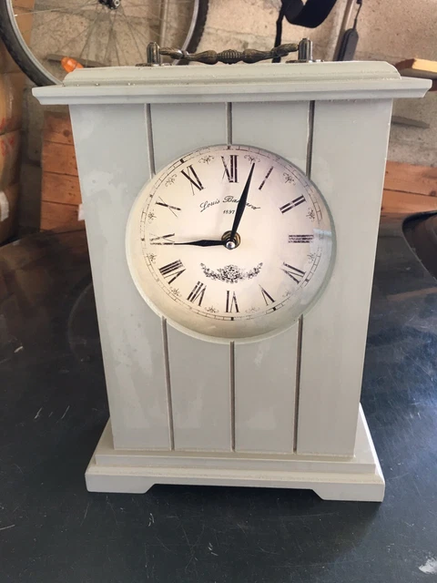 Atmosphera Créateur d'intérieur - Pendule à Poser Silencieuse Pauline 23cm Naturel, Montre, Top Prix