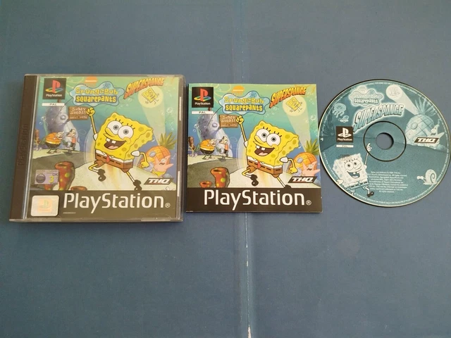 Spongebob SquarePants Supersponge - Bob l'Éponge - PS1 PAL FR