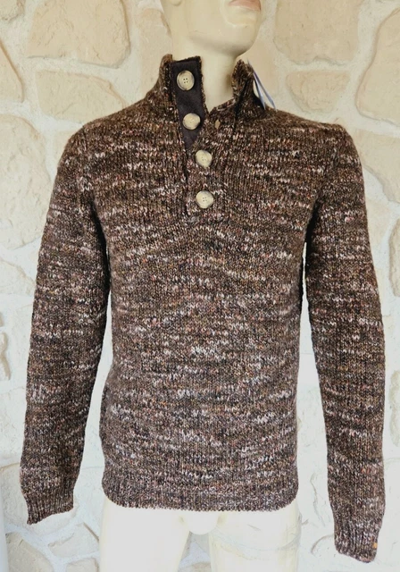 Pull Kilibbi Marron Taille S/M - Mélange De Laine - Neuf Sans étiquette