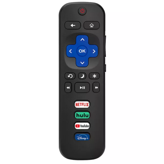 Replacement Remote Control For Roku TV,Compatible for TCL Roku/Hisense RokuЙ