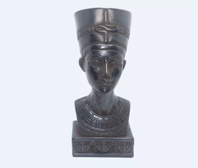 QUEEN NEFERTITI ANCIENT EGYPTIAN ANTIQUE Head Pharaonic Statue Egypt History