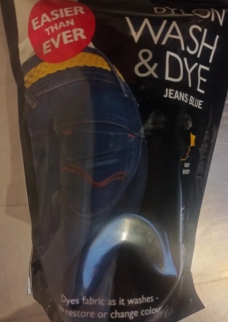 Pantalones de mezclilla azul para lavadora y teñido a máquina de dlon 350G