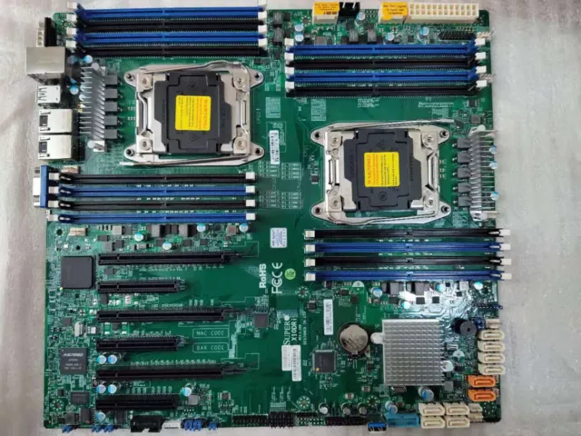 Supermicro X10DRI Intel c612 E-ATX Dual lga2011-3 Motherboard System Board