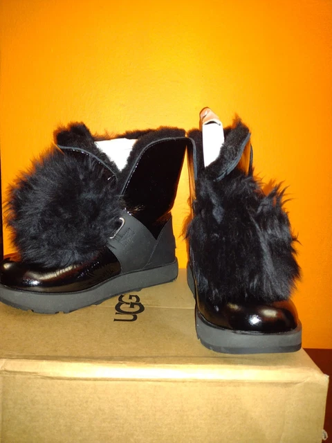 Ugg isley patent waterproof outlet boot