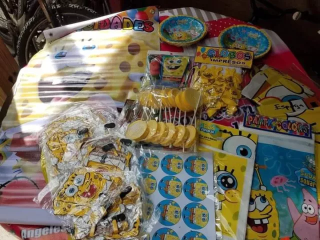 Deluxe Party Pack, Paquete Para Fiestas Deluxe-Bob esponja